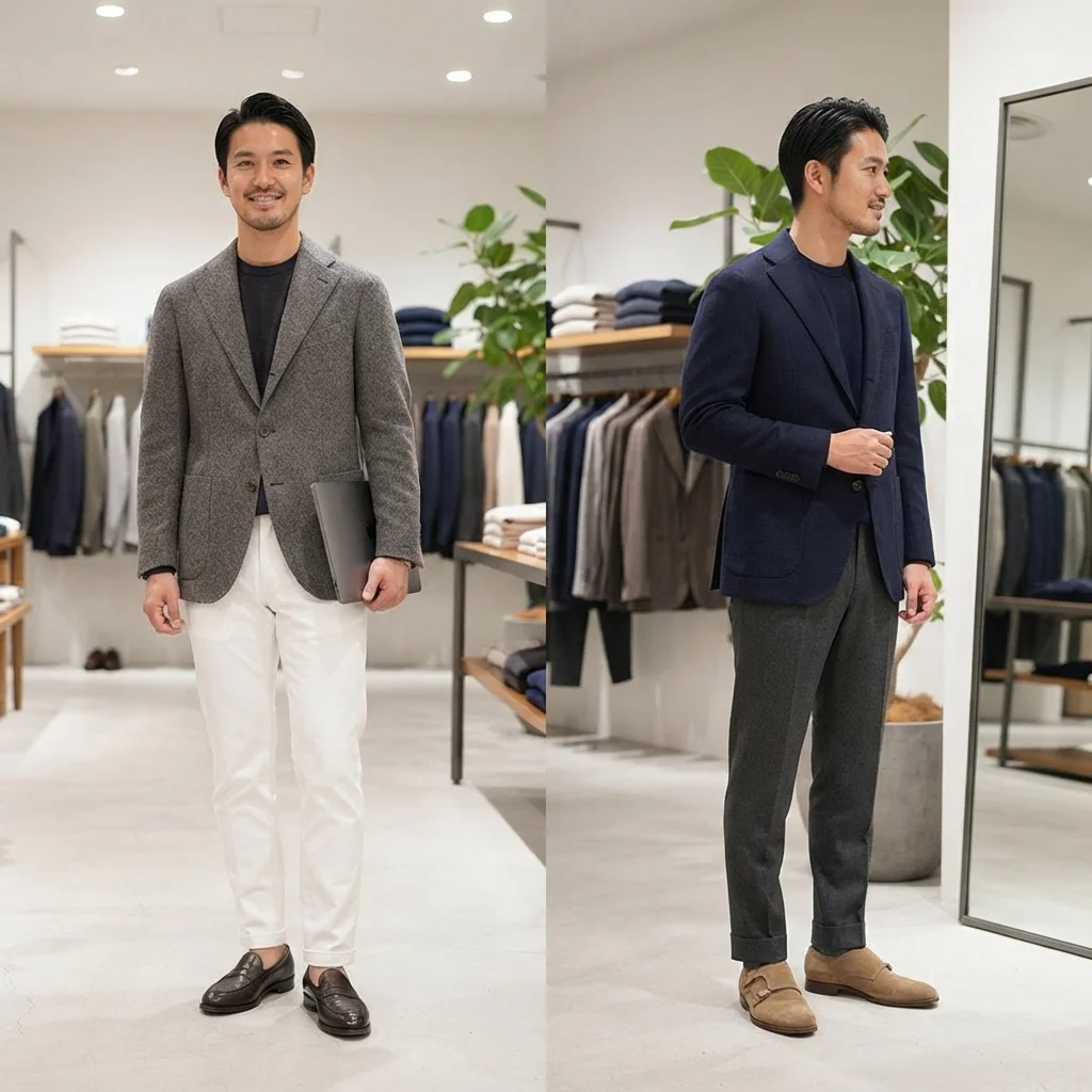 มิกซ์แอนด์แมทช์เสื้อสูทแยกชิ้น (Blazer) กับกางเกงหลากหลายสไตล์